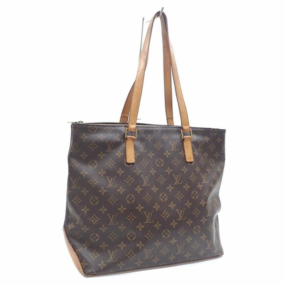 LOUIS VUITTON Brown Monogram Tote Bag - Picture 1 of 9
